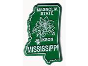 Bulk Buys Mississippi Magnet 2D 50 State Kelly Case of 144