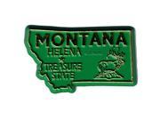 Bulk Buys Montana Magnet 2D 50 State Kelly Case of 144