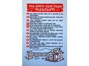 Bulk Buys Mississippi Postcard 12341 You Know Case of 750
