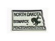 Bulk Buys North Dakota Magnet 2D 50 State Light Brown Case of 144