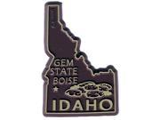 Bulk Buys Idaho Magnet 2D 50 State Brown Case of 144