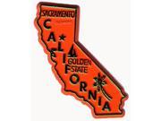 Bulk Buys California Magnet 2D 50 State Orange Case of 144