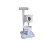 Molly and Friends 3L2 Off White Three Tier Unit Cat Tower