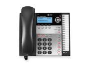 AT T ATT1040 Business Phone Sys. Corded 4 Line Expandable Black White