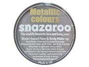 Snazaroo 1118766 18ml Metallic Face Paint Silver