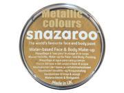 Snazaroo 1118777 18ml Metallic Face Paint Gold