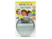 Snazaroo 1119766 18ml Metallic Face Paint Clam Silver