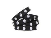 Teacher Created Resources 6570 Black with White Paw Prints Wristbands