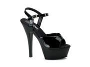 Funtasma Juliet 209 6 Inch Spike Heel Platform Sandal With Ankle Strap Size 9