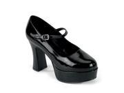 Funtasma Maryjane 50X Black Pat Wide Width Mary Jane Platform Shoe 4 Inch Size 13