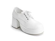Funtasma Jazz 02 Men White Pump Disco Shoes Size L