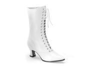 Funtasma Victorian 120 White Pump Women S Victorian Boots 2.75 Inch Size 6