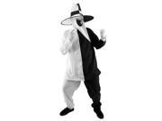 Costumes For All Occasions EL402296 Spy Vs Spy Blk White Sm Md