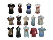 Bulk Buys Assorted Womens Tops 20 Pieces Case of 20