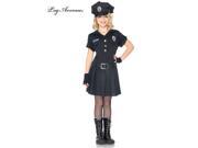 Leg Avenue LAC48171 M Girls 3 Piece Playtime Police Costume MEDIUM