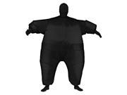 Costumes for all Occasions RU887111 Inflatable Skin Suit Adult Bla