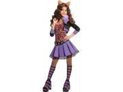 Costumes for all Occasions RU884902MD Mh Clawdeen Wolf Child Delx Md