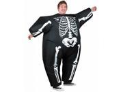 Costumes for all Occasions SS64368G Inflatable Skeleton Costume