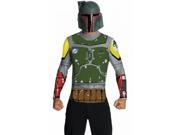 Costumes for all Occasions RU880677MD Boba Fett Top Cape Mask Adt Md