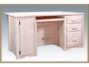 Montana Woodworks MWHCDEP Homestead Collection Executives Office Desk Ready To Finish