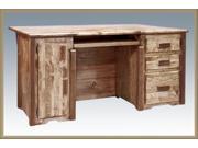 Montana Woodworks MWHCDEPSL Homestead Collection Executives Office Desk Stained and Lacquered