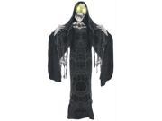 Costumes For All Occasions Ss85262 Black Reaper Moving Mouth 60In