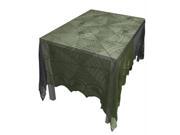 Costumes For All Occasions Mr112051 Lace Decor Tablecloth 48 X 96