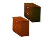 Mayline Group MLNVLFMAH 2 Drawer Lateral File 36in.x19in.x29 .50in. Mahogany
