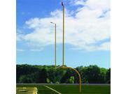 Jaypro Sports FBGP 830 Max 1 High School 8 ft. Offset 30 ft. Semi permanent