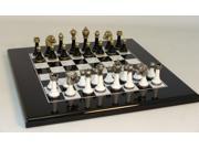 WorldWise Imports 141BN BW Black and White Wood and Metal Set by Ital Fama