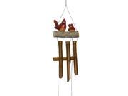 Cohasset Imports CH175CAF Cardinal Family Folk Art Finish Chime