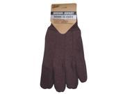 Bulk Buys Brown Jersey Work Gloves Case of 144