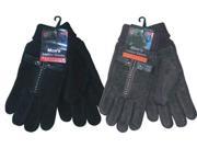 Bulk Buys Mens Suede Gloves Case of 120