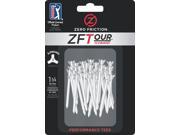 ProActive Sport TE218N5 2 3 4 Zero Friction Tour 3 Prong Golf Tees in White Pack of 10