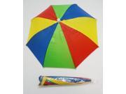 Bulk Buys Umbrella Hats Mixed Colors Case of 48