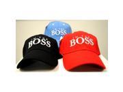 Bulk Buys Adjustable Baseball Hats Caps I am Boss in. Case of 24