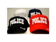 Bulk Buys Adjustable Baseball Hats Caps Police Case of 24