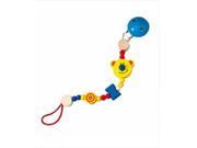 Haba USA 1238 Teddy Pacifier Chain Pack of 8