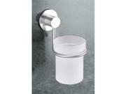 Zack 40218 MARINO tumbler with wall holder Stainless Steel