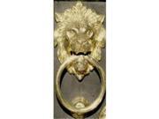 Mayer Mill Brass SML 1 Small Lion Head Door Knocker
