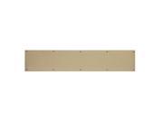 BRASS Accents A09 P0628 609ADH 6 in. x 28 in. Kick Plate Antique Brass Adhesive Mount