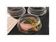EMI Yoshi EMI 309LP 9 in. Round Clear Plastic Dome Lid Pack of 120