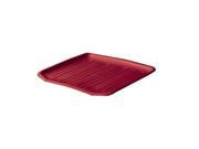 Rubbermaid 1180MARED RED Antimicrobial Drain Board Red Case of 6