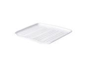 Rubbermaid 1180MAWHT WHT Antimicrobial Drain Board White Case of 6