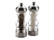 MIU France 90625 Acrylic and Stainless Steel 7 Inch Peppermill