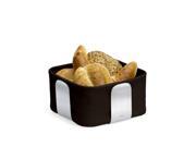 Blomus 63444 Desa Stainless Steel Small Bread Basket Brown