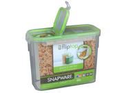 Snapware 1098432 11 Cup Slim Flip Top Rectangle Storage Container