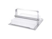 Zack 22444 PURITO serviette holder. 7.9 x 7.9. h.3.9 inch Stainless Steel