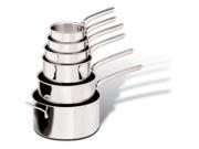 World Cuisine 12511 18 Stainless Steel Executive Sauce Pan 2.5 Qts.