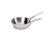 World Cuisine 12513 24 Stainless Steel Executive Splayed Saute Pan 3.0 Qts.